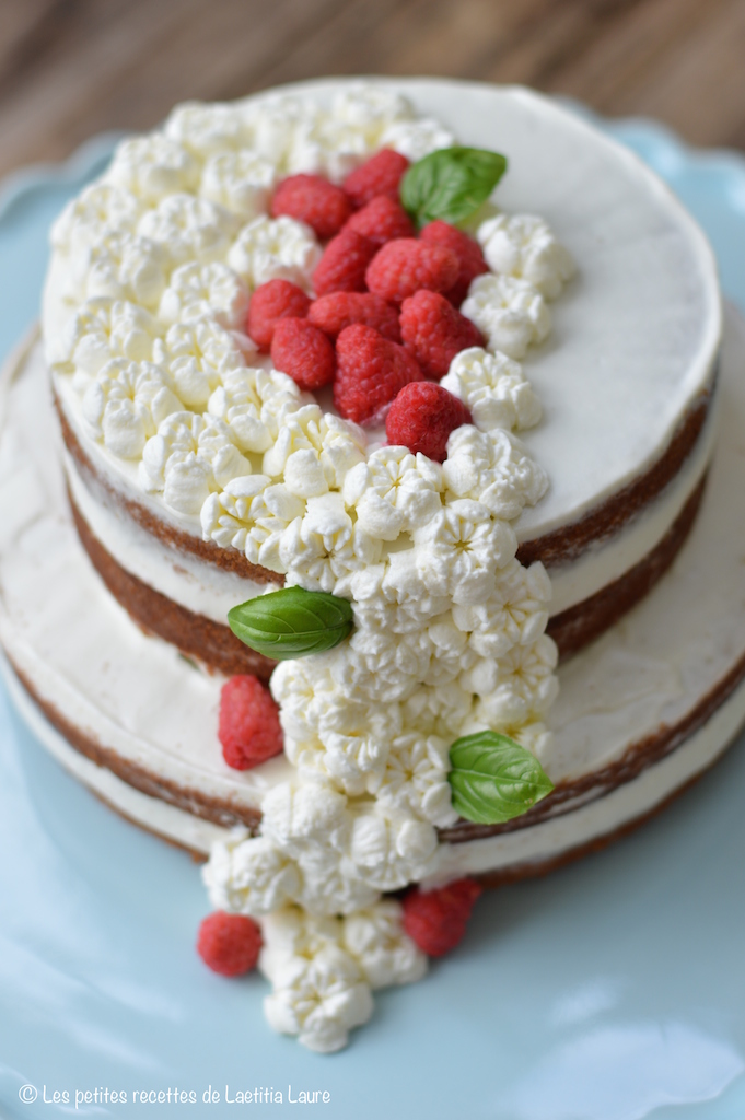 Naked Cake Aux Framboises Lait De Coco Laet S Bake It